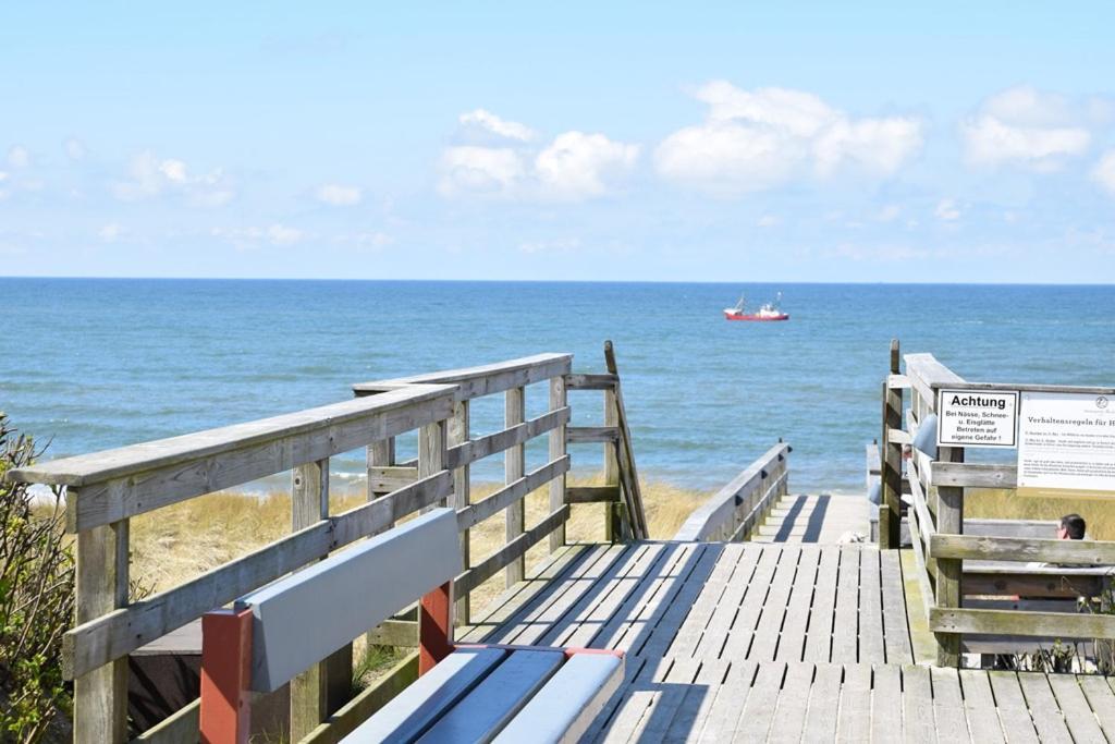 3-Zimmer Appartement In Wenningstedt In Ruhiger Lage エクステリア 写真